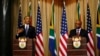 奥巴马与南非总统和青年领袖会谈