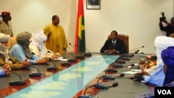 Les leaders du MNLA et d'Ansar Dine réunis à Ouagadougou en décembre 2012