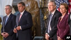 Los líderes del Congreso estuvieron presentes este día ante la visita del presidente de EE.UU., Barack Obama, para discutir la crisis en Siria.