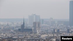 Une vue de Notre-Dame-de-Paris 