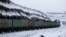 FILE - A train transports coal the Borodinsky opencast colliery, near the Siberian town of Borodino, some 152 km (94 miles) east of Krasnoyarsk, Nov. 15, 2012. 