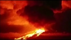 Video of Galapagos Islands Volcano Eruption