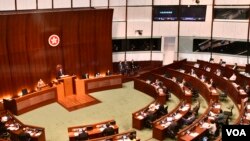 香港立法会保安事务委员会将会讨论保安局建议修订《逃犯条例》。（美国之音汤惠芸）