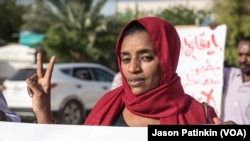 Inside the sit-in, journalists continued their protest for press freedom in Sudan.