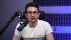 Host of the YouTube channel "Popular Politics", as well as his own YouTube channel Michael Nacke (commonly known as Michael Nacke). Screenshot from the original VOA Russian video interview on October 13, 2026.