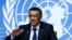 Newly elected Director General of the World Health Organization (WHO) Tedros Adhanom Ghebreyesus attends a news conference at the United Nations in Geneva, Switzerland, May 24, 2017.