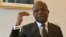 Le ministre ivoirien de la Santé Pierre Dimba s'exprime lors d'un entretien avec l'AFP à Abidjan le 26 août 2021.