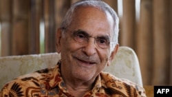 Presiden Timor Leste, Jose Ramos-Horta berbicara di ibu kota Dili, 11 September 2024.