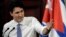 Hình tư liệu - Thủ tướng Canada Justin Trudeau phát biểu tại Đại học Havana, Cuba, ngày 16 tháng 11 năm 2016.