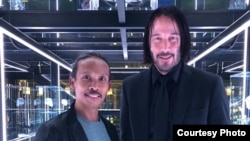 Yayan Ruhian bersama Keanu Reeves (dok: Yayan Ruhian)