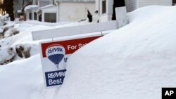 Kawasan New England AS saat dilanda badai salju tahun lalu (foto: dok). Badai musim dingin diperkirakan akan kembali melanda pantai timur AS akhir pekan ini. 