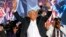 Presidential candidate Andres Manuel Lopez Obrador, of the MORENA party, waves to supporters as he arrives for his closing campaign rally at Azteca stadium in Mexico City, June 27, 2018. 