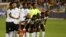 Les joueurs ghanéens posent pour une photographie lors d'un match à Alexandria, Egypte, le 13 novembre 2016.