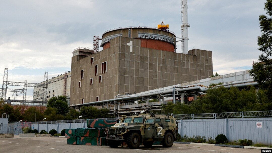PLTN Zaporizhzhia di Ukraina yang dikuasai oleh pasukan Rusia (foto: dok). 
