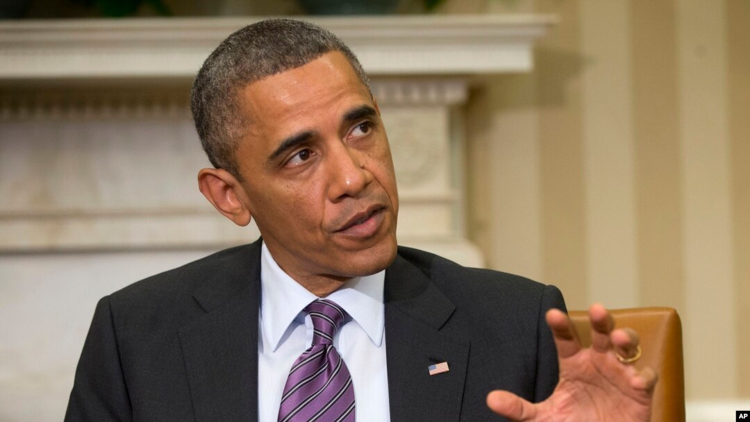 Ông Obama nói rằng giờ đây Hoa Kỳ có một số bằng chứng “với độ tin cậy khác nhau” là các vũ khí hóa học đã được sử dụng tại Syria.