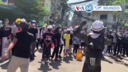 Manchetes mundo 2 Março: Myanmar - Polícia dispara gás lacrimogéneo e granadas de atordoamento contra manifestantes anti-golpe