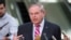FILE - Democratic Sen. Bob Menendez speaks with the media on Capitol Hill in Washington, March 5, 2019.