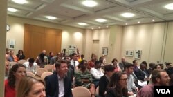 Part of the audience which attended the panel discussion on Zimbabwe's political and economic processes in Washington DC on Wednesday. (Photo: Marvellous Mhlanga Nyahuye)