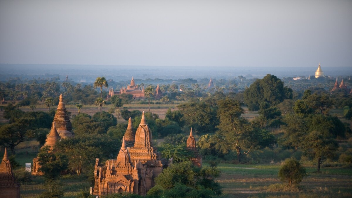 Мьямны. Храм Ананда Баган. Photo of old Bagan