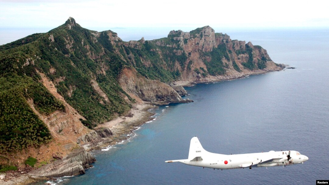 存在主權爭議的釣魚島﹐又名尖閣諸島