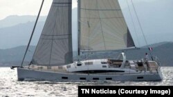 Un velero francés zozobró cerca de las costas de Argentina el martes, 5 de marzo de 2019.