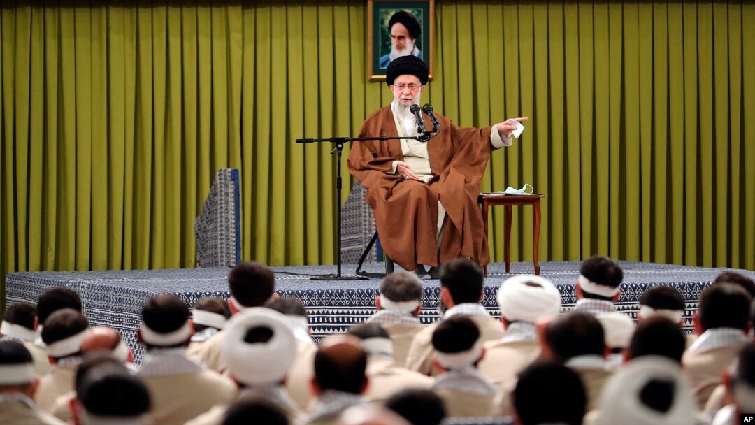 ირანის უზენაესი ლიდერი აიათოლა ალი ხამენეი, თეირანი, ირანი. 26 ნოემბერი, 2022 წ.