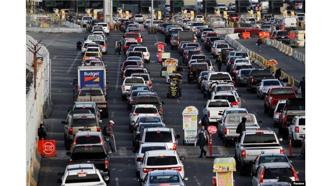 Truckers Face Gridlock at US-Mexico Frontier as Border Truckers Face Gridlock at US-Mexico Frontier as Border
