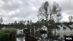 Condado de Hanover, Carolina del Norte, después del paso del Huracán Florence