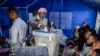 A man casts his ballot at a polling station during the 2024 Somaliland presidential election in Hargeisa, Nov. 13, 2024. 