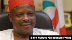 Gwamnan jihar Kano, Dr. Rabi'u Musa Kwankwaso.