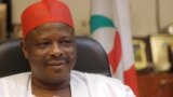 Gwamnan jihar Kano, Dr. Rabi'u Musa Kwankwaso daya daga cikin 'yan takarar Shugabancin Najeriya a karkashin Jam'iyyar APC mai adawa. 