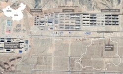 China’s Urumqi No. 3 detention center (Imagery@2021 CNES/Airbus, Maxar Technologies, Google Earth)