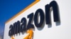 FILE - In this Thursday April 16, 2020 file photo, The Amazon logo is seen in Douai, northern France. 