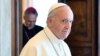 "Interdit de se plaindre!", mot d'ordre accroché sur la porte du pape