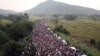 미, 멕시코 국경에 병력 5천여 명 배치...'중남미 이주행렬 차단'