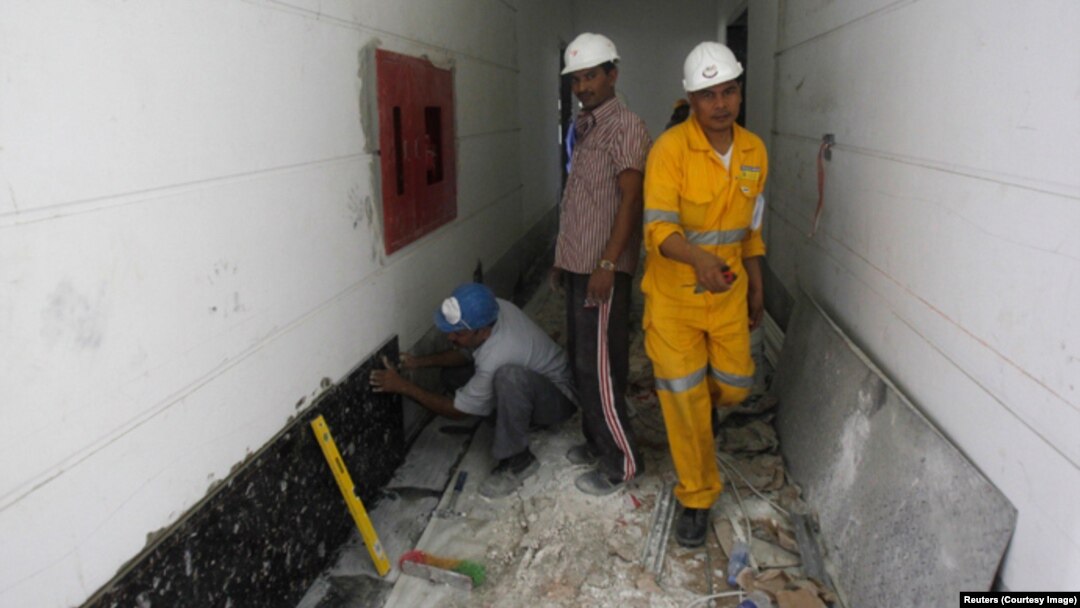 Đội ngũ công nhân di trú 1 triệu 350 ngàn người là lực lượng lao động nòng cốt giúp cho Qatar có được những kiến trúc đồ sộ và ngoạn mục.