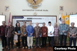 Para pembicara dalam seminar mengupas peran NU dan Muhammadiyah di UGM, Yogyakarta, 25 Januari 2019. (Foto courtesy: Humas UGM)