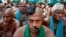 Farmers from the southern state of Tamil Nadu are seen half-shaved during a protest demanding a drought-relief package from the federal government, in New Delhi, India April 3, 2017.