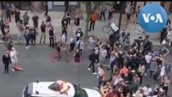 Cảnh sát Mỹ lao xe vào đám đông người biểu tình