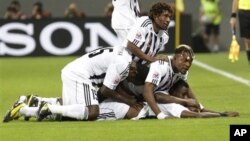 Des joueurs de TP Mazembe, le club de Lubumbashi