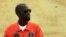 Mandla Maseko, vêtu de sa combinaison orange de l'Apollo Space Academy, à Pretoria, en Afrique du Sud, le 3 février 2014.
