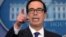 Secretario del Tesoro, Steven Mnuchin, dijo que EE.UU. no se mantendrá al margen mientras el régimen de Maduro siga destruyendo el orden democrático y violando los derechos humanos.