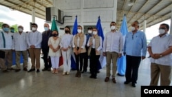 Autoridades consulares de Honduras, El Salvador Guatemala y México definen estrategias para frenar migración irregular. [Foto Cortesía presidencia Honduras]