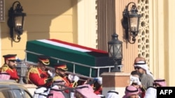 17일 셰이크 나와프 알아흐마드 알사바 쿠웨이트 군주의 장례식.