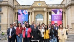 Les nouveaux élus du Rassemblement national en France.