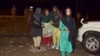 Passengers rescued by security forces from a passenger train attacked by insurgents arrive at a railway station in Quetta, Pakistan, March 12, 2025. 