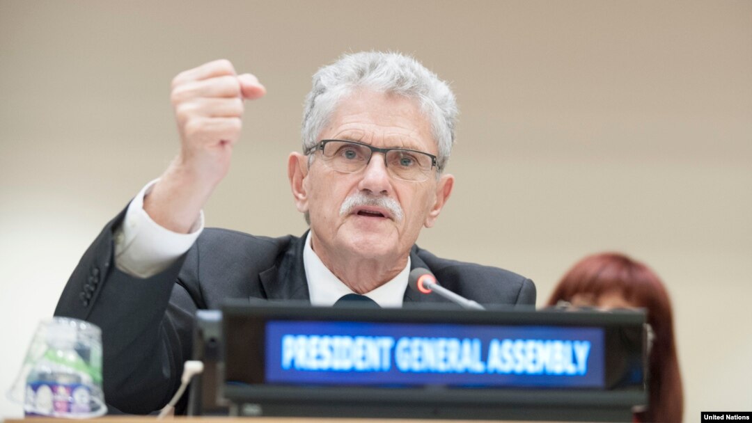 Ketua Majelis Umum PBB Mogens Lykketoft.