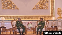 Russia Defense Minister Sergei Shoigu - Min Aung Hlaing