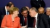 Almanya Başbakanı Angela Merkel ve Cumhurbaşkanı Recep Tayyip Erdoğan
