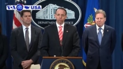 VOA60 America - US Deputy Attorney General Rosenstein Submits Resignation